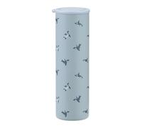 Livuha Ao 44011-72 Animal Stick, Hail, Penguin, Silicone, Ice Bag, Portable, Double Wall Vacuum Structure, Keeps Cold for 18 Hours, Heatstroke Prevention, Strap Included