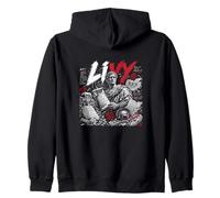 Livy Ancient Rome Historian Latin Historia Gloria Factis Zip Hoodie