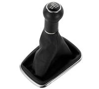 LIVZFRLZ Interior Decoration Car 5 Speed 12mm Gear Shift Knob Lever Shifter Gaiter Boot for Golf for Bora for Jetta for GTI MK4