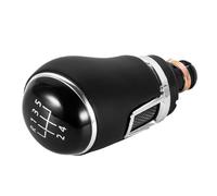 LIVZFRLZ Interior Decoration for Polo for Golf for Jetta 5 6 Speed Gear Shift Knob Leather Lever Stick(5 Speed)