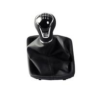 LIVZFRLZ Interior Decoration Gear Shift Knob for Seat Leon III MK3 2012-2020 LHD with Dust Cover(6 Speed Black)