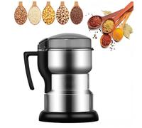 Liwankaqi Spice Grinder, Electric Spice Grinder 400W Stainless Steel Coffee Beans Grain Mill Herb Grinding Machine Multifunctional Smash Machine for Beans, Nuts, Spices