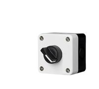 liwei store 2P/3P Two/Three Position 10A Rotary Button Box Switch Waterproof Industrial Control Power NO NC(3 Position)