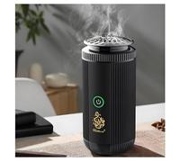 LIWLLIUA Portable Incense Burner Mini Arabian Censer Rechargeable Ramadan Arab Electric Aroma Machine for Gift Home Office Car,B35 black