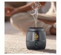 LIWLLIUA Portable Incense Burner Mini Arabian Censer Rechargeable Ramadan Arab Electric Aroma Machine for Gift Home Office Car,B31 black