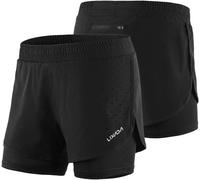 Lixada 2 in 1 Running Shorts for Women Women Quick Dry Breathable Active Workou