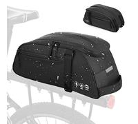 Lixada 3-in-1 Bicycle Bag, Waterproof Pannier Rack Bag, Bicycle Bag for Pannier Rack, Bicycle Seat Bag, Trunk Bag, Backpack, Handbag and Shoulder Bag, 38 x 16 x 16 cm