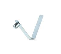 Lixada 6pcs Kayak Paddle Spring Clips Tent Pole Clips Push Button Spring Snap Clip Locking Tube Pin