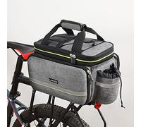 Lixada Bicycle Bags for Pannier Rack, Bicycle Pannier Rack Bag, Waterproof Bicycle Seat Bag, Trunk Bag, Backpack, Handbag, Shoulder Bag, 20L-35L, 38 x 24 x 26 cm