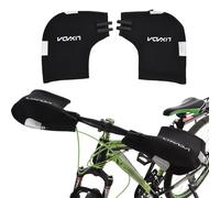 Lixada Bicycle Handlebar Gloves in Neoprene + Waterproof + WarmKeeper + Unisex, Motorcycle Handlebar for MTB, MTB Hand Warmer/Hand Covers, Thermal Handlebar Cover