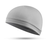 LIXADA Breathable Moisture-wicking Helmet Liner, Spandex Bike Cap, Cycling, Motorcycling, Skating (Grey #GY)