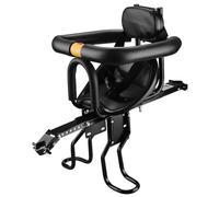 Lixada Children's Bicycle Seats, Front Seat Children's Bicycle Seat, Children's Bicycle Seat with Pedals, Bicycle Seat Children Front with Safety Rail, Suitable for Mountain Bikes, Family Bikes, City