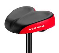 Lixada Ergonomic Bicycle Replacement Saddle Soft Widen Thicken Road Bike Cushion Long Distance Riding Comfortable Shockproof Cycling Seats