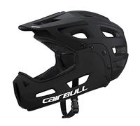 Lixada Full Face Bike Helmet,Adult Cycling Helmet with Detachable Chin Guard and Visor 54-61cm