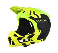Lixada Full Face Helmet for Adult, Mountain Bike Helmet Racing Downhill Helmet Ventilation Lightweight Helmet for Men Women 61-62cm/ 59-60cm
