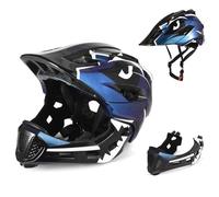 Lixada Kids Full Face Helmet Detachable Children Sports Safety Helmet for Cycle Skateboarding Roller Skating