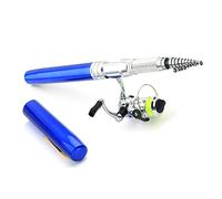 Lixada Pen Fishing Rod Reel Combo Set Premium Mini Pocket Collapsible Fishing Pole Kit Telescopic Fishing Rod + Spinning Reel Combo Kit 1.8M / 2.1M / 2.4M
