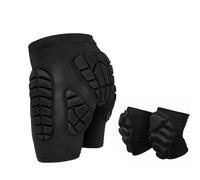 Lixada Protective Padded Shorts, Impact Resistance 3D Padded Shorts for Snowboard,Skate and Ski for Women Men Unisex