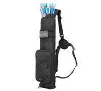 Lixada Quiver for Arrows, Side Quiver for Arrows, Quiver for Arrows Bow with Multipurpose Pockets, Archery Bag with Adjustable Strap for Hunting Target Practice