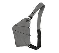 Lixada Sling Backpack Chest Bag Lightweight Outdoor Sport Travel Hiking Anti Theft Crossbody Shoulder Pack Bag Daypack for Men Women (Grey-2)