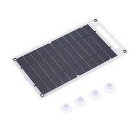 Lixada Solar Panel USB 7.8W Portable Ultra Thin Monocrystalline Silicon Solar Panel Charger USB Port for Cell Phone Outdoor Camping Climbing Hiking