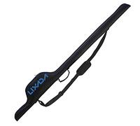 Lixada Tackle Storage Bags 63 inch / 160cm portable fishing rod bag with handle and shoulder strap, foldable fishing rod rack large capacity fishing rod storage bag