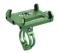 Lixada Universal Adjustable Bike Phone Holder GPS Bracket Cradle Clamp forfor Bicycle Handlebars, Mountain Bike GPS Cradle Clamp (Green)