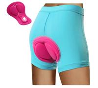 Lixada Women Cycling Underwear,Breathable Quick Dry Shorts 3D Padded MTB Bicycle Cycling Biking Underwear Shorts