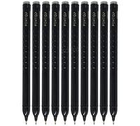 LIXEL BLACK Ballpoint Pens, Fine Point (0.7mm), Pack of 20, Pen-ST Ball Pens, School Office Home Business Everyday Biro Pens, ZOFAX Black Ball Pen