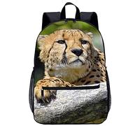 lixiaochao Unisex school bag Cheetah School backpack Men's Women's Children's Outdoor Hiking Backpacks (45x30x15cm) 3D printed backpack
