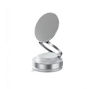 LIXIASM Vacuum Magnetic Phone Holder for Car for Ford Transit Custom Connect MK5 MK6 MK7 MK8 2000-2022, Vacuum Magnetic Phone Holder with Suction Cup 360° Metal Strut Car Mount,Silver