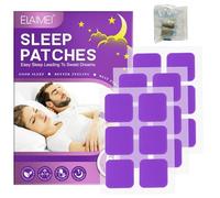 LIXINS Natural Sleep Patches for Adults, Promote Deep Sleep, 60 Pcs with Earplugs