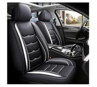 LIXIONGFEI Leather Car Seat Covers for Polo 5 6R 3-Doors 2009-2014,Waterproof Breathable Automotive Full Set Seat Protectors，Car Interior Accessories(5 Seats).