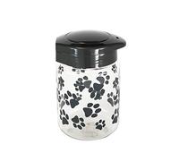 Lixit Food and Treat Storage Jars for Dogs, Cats, Small Animals and Birds. (64oz, Grey)