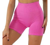 LIXQQS Ice Silk Ion Fiber Repair Shaping Shorts, Tummy Control Underwear, Fiber Restoration Shaper for Women, Abdomen Briefs High Waist Shapewear (Color : Rose red, Size : L)