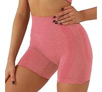 LIXQQS Ice Silk Ion Fiber Repair Shaping Shorts, Tummy Control Underwear, Fiber Restoration Shaper for Women, Abdomen Briefs High Waist Shapewear (Color : Watermelon red, Size : XL)