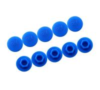 LIXSAZSE 10 Pieces Hexagonal Bicycle Bolts Screw Covers Professional Wear-resistant Waterproof Practical Mountain Bikes Screws Set, M5 Blue