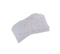 LIXSAZSE 10pieces Inkless Rewritable Cloth for Calligraphy Practice Multi-Purpose Chinese Calligraphy Practicing Paper Washable, Type 4, 10 pcs