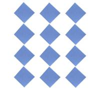 LIXSAZSE 12bag Eco-friendly Piano Room Sound-absorbing Cotton - Moisture-proof Flame-retardant Fiber Kindergarten Wall Stickers, blue