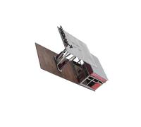 LIXSAZSE 164 172 Scale Model Station Kits Unfinished Designs Encouraging Hands On Educational Experiences 3D Wooden Puzzle Is Assembly By Yourself 1/72 164 Building Models House Diorama Scene