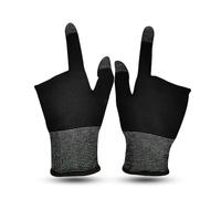 LIXSAZSE 2 Pieces Gaming Sleeves 15pin Controller Touch Screen Glove Breathable Sensitive Mobile Game Hand Cover Protectors