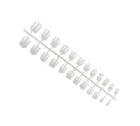 LIXSAZSE 24 Pieces Solid Coffin False Nails DIY Durable Exquisite French Colorfast Personality Acrylic Nail for Manicure Salons , 2