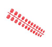 LIXSAZSE 24 Pieces Solid Coffin False Nails DIY Durable Exquisite French Colorfast Personality Acrylic Nail for Manicure Salons , 5