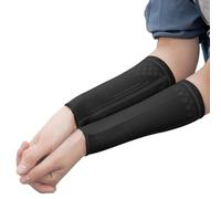 LIXSAZSE 2x 3D Woven Sports Arm Sleeve - Breathable And Sweat-absorbent For Basketball Players Wrist Support Sports Wrist Support , Black , S