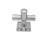 LIXSAZSE 316 Stainless Steel Cleat Crosses Single Boat Bollard Ship Hardware Tie Deck Corrosion Resistance Bolts Accessories