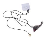 LIXSAZSE ABS Metal Pet Hanging Toy Colorful Cute Animal Shape Punch-free Interactive Relaxing Home Plaything Birthday Gift, Type 2