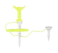 LIXSAZSE Adjustable Height Golf Tee Unbreakable Golf Ball Tee As Training Accessories For Practice Is Not Only Portable But Also Environmentally Friendly.Despite Light Weight, Yellow, 8.7cm