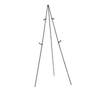 LIXSAZSE Adjustable Metal Poster Holder Stand Includes Lightweight Picture Display Rack Artists On Go And Busy Events Poster Holder Stand Metal Adjustable DIY Crafting, Black, Expand Height 169cm