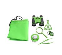 LIXSAZSE Adventure Nature Toys Outdoor Exploration Kits Adventure 5-7 Engaging Explorer Binoculars Magnifying Lens Children Toy Hands-On Education Kid Outdoor Exploration Kits Preschool Education Toy