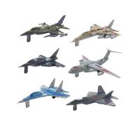 LIXSAZSE Alloy Metal Airplane Model Realistic Enhances Kids Cognitive Development During Playtime Ensuring Durability And Lifespan. Is For Long Term And Safe For Children To Play